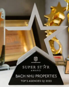 Các chứng chỉ của Masterise Homes dành cho Bách Như Properties