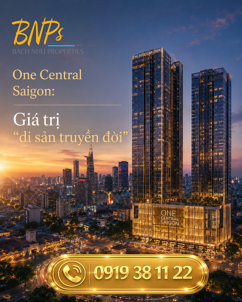 Bách Như Properties - BNPs - One Central Saigon đạt giải AADA 2026