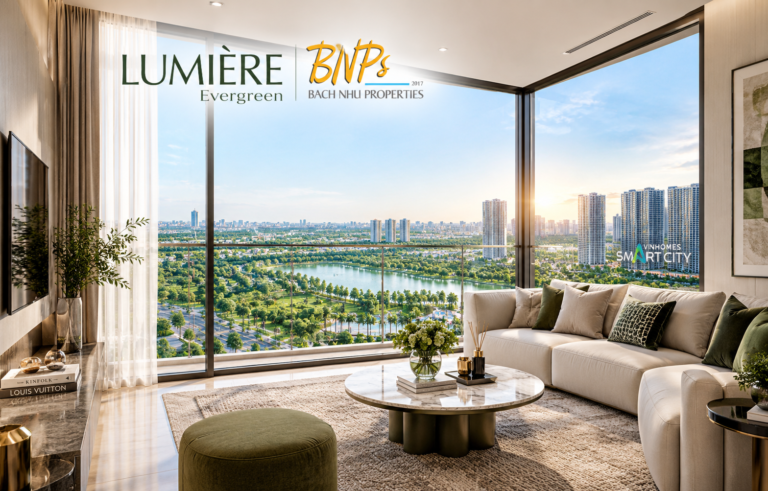 Trải nghiệm căn hộ LUMIÈRE Evergreen Smart City